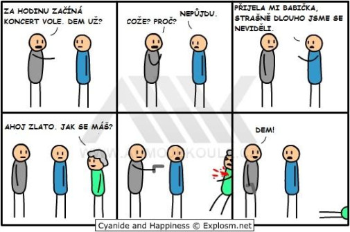 Babička prišla..
